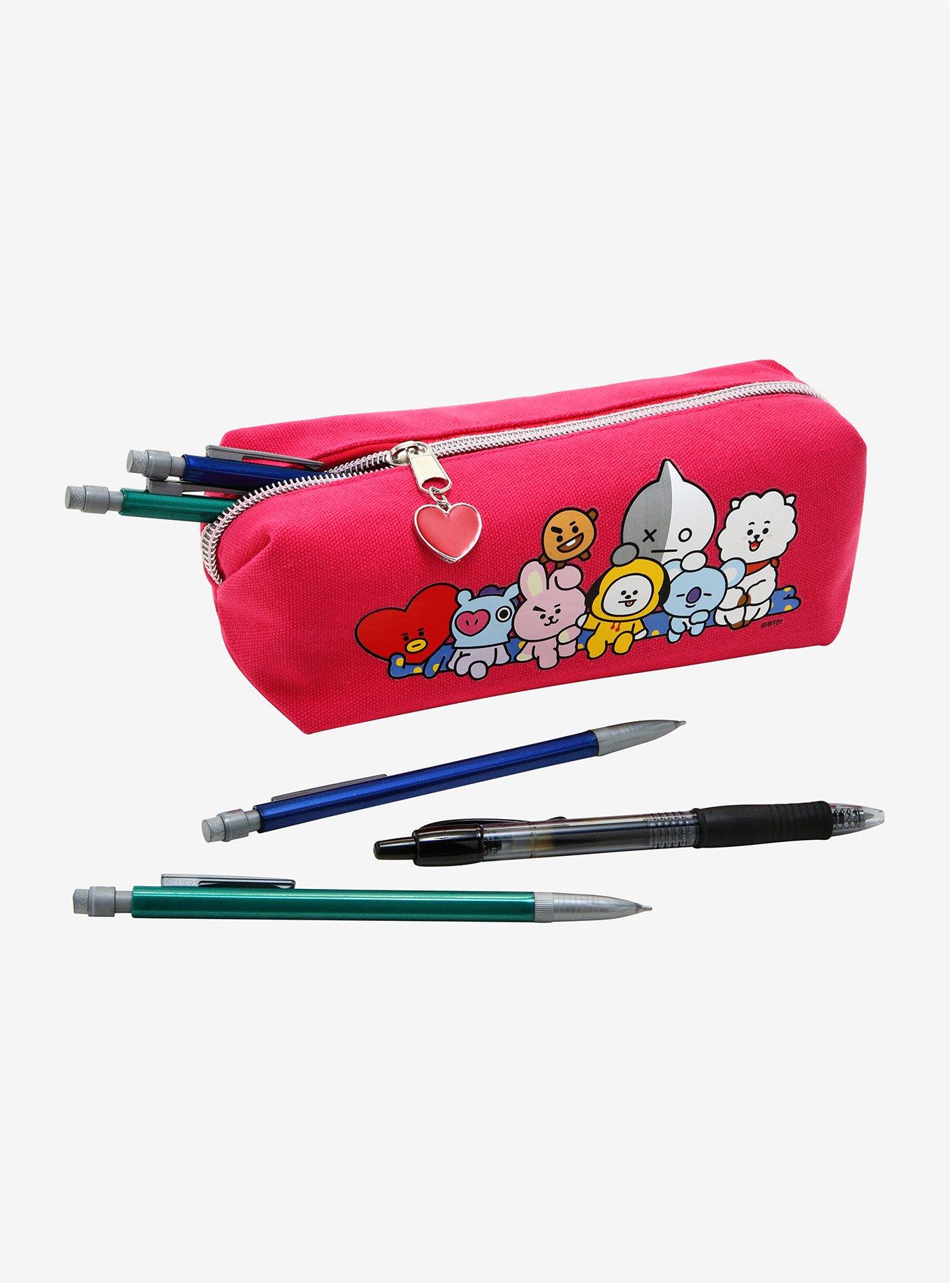 BT21 Group Pencil Pouch, , hi-res