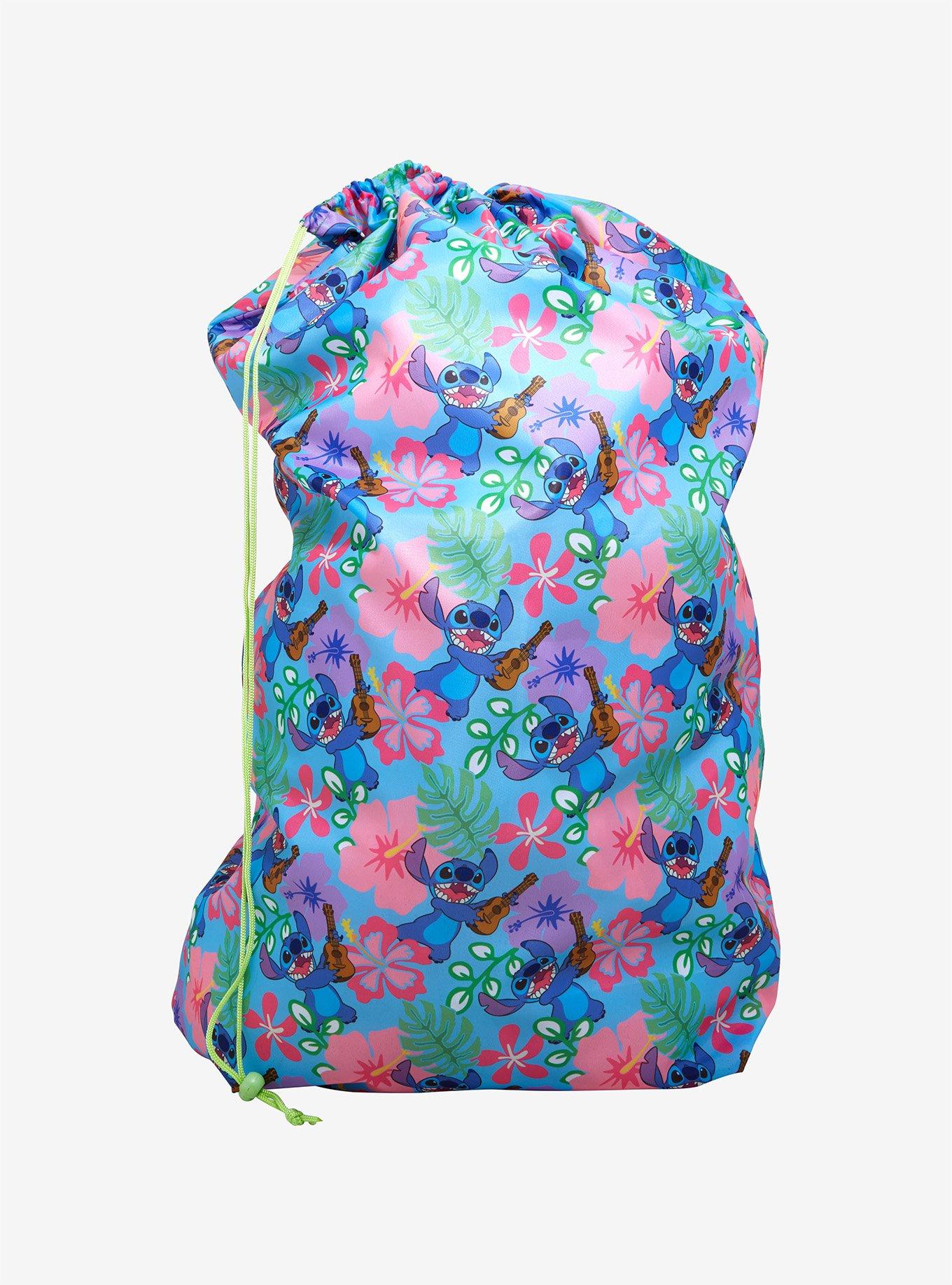 Disney Lilo & Stitch Floral Stitch Laundry Bag | Hot Topic