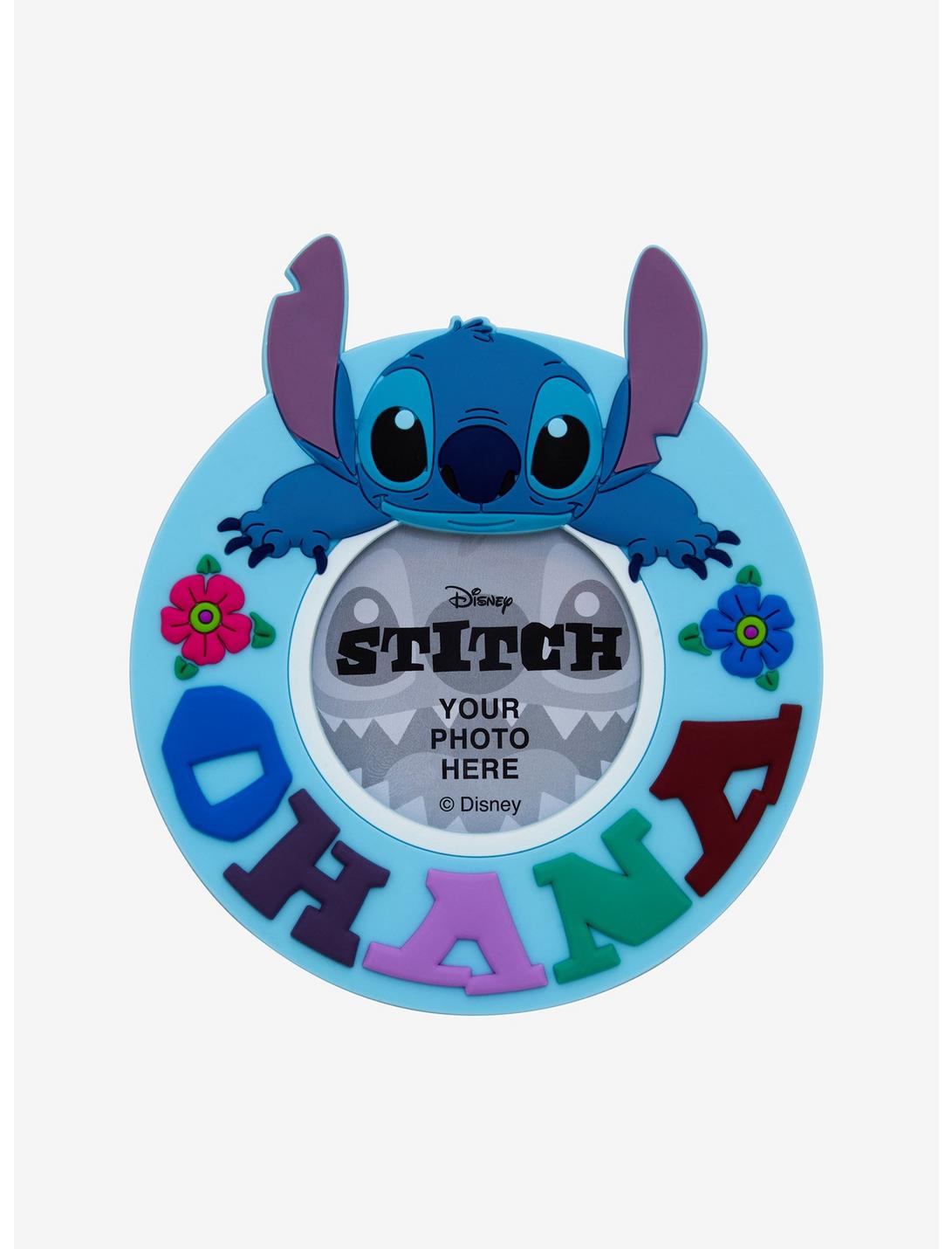 Disney Lilo & Stitch Ohana Photo Frame Magnet, , hi-res