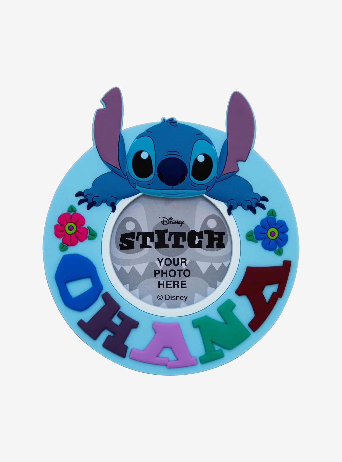 Disney Lilo & Stitch Ohana Photo Frame Magnet, , hi-res