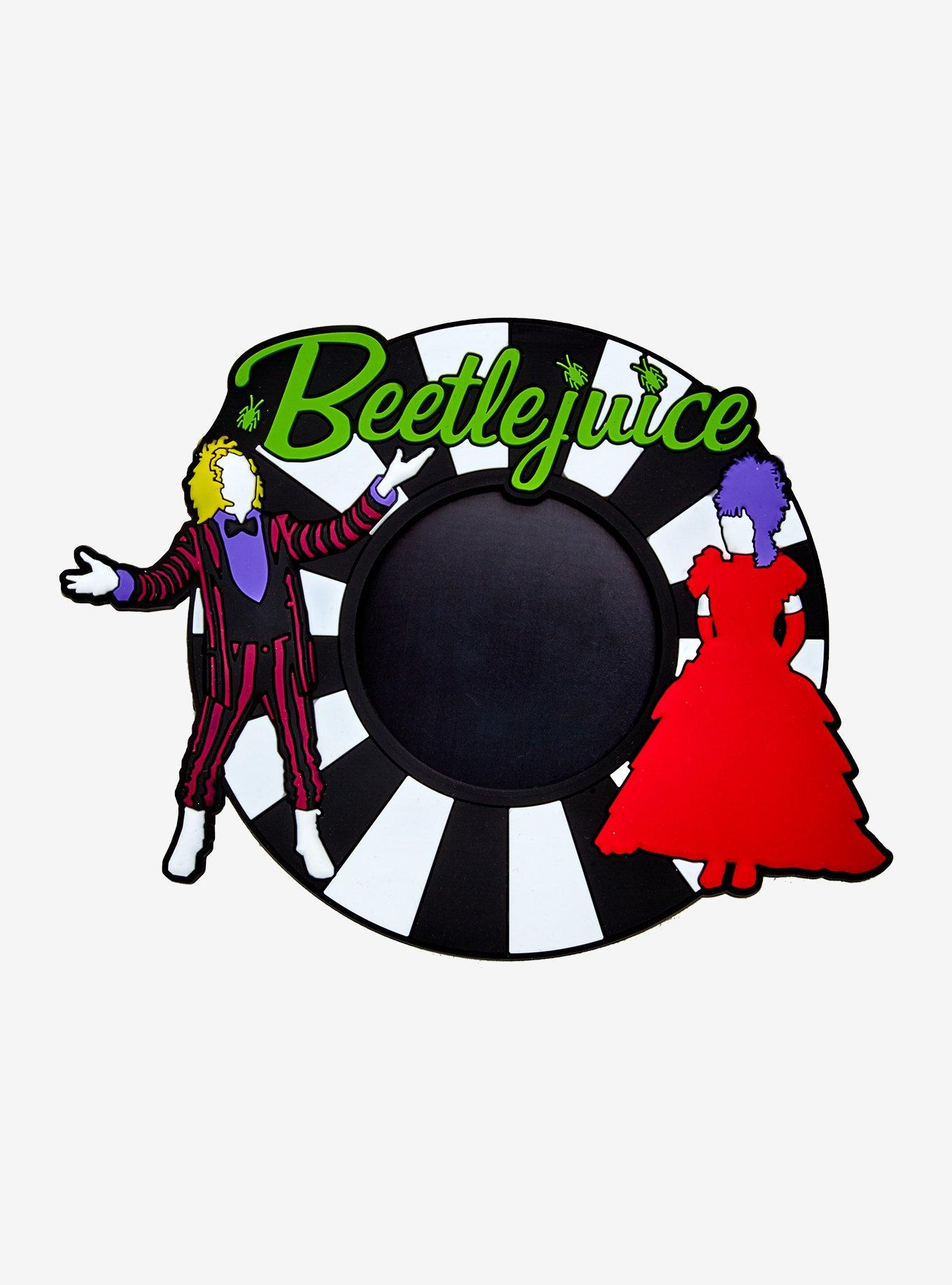 Beetlejuice Striped Magnetic Photo Frame, , hi-res