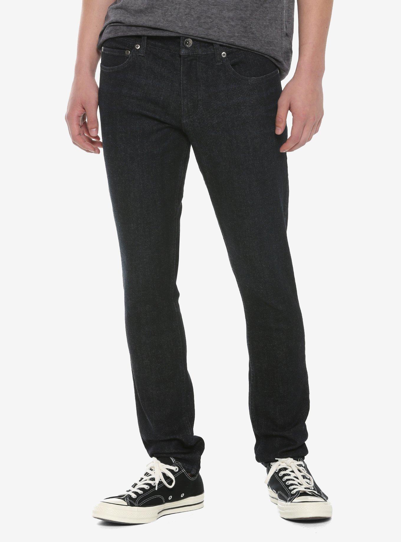 HT Denim Indigo Rinse Skinny Jeans, INDIGO, hi-res