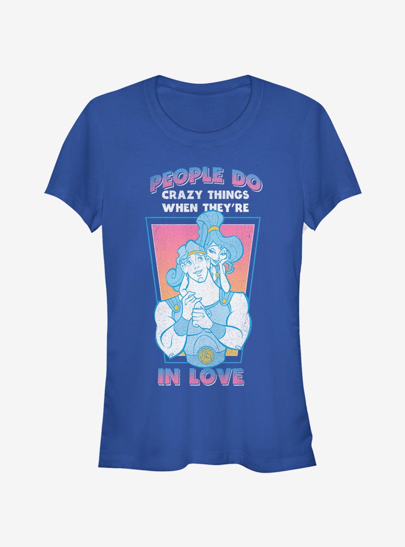Disney Hercules Crazy Things in Love Girls T-Shirt, , hi-res