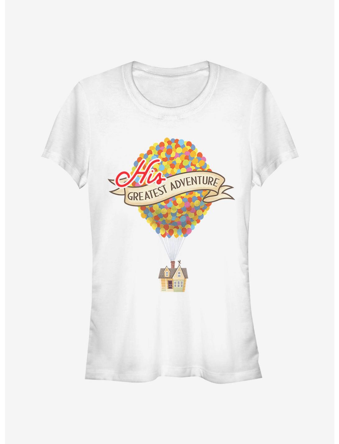 Disney Up His Greatest Adventure Girls T-Shirt, WHITE, hi-res
