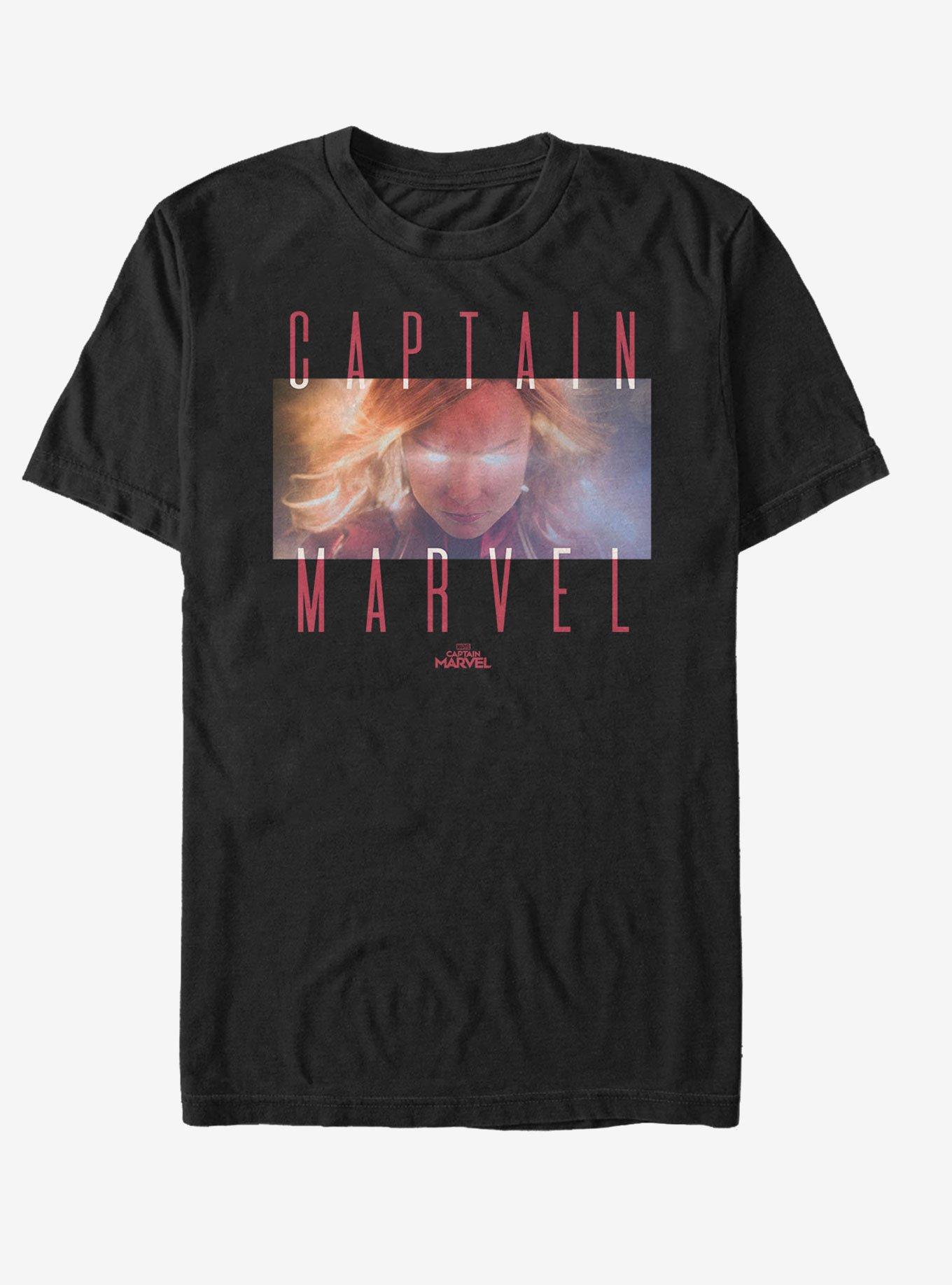 Marvel Captain Marvel That Glow T-Shirt, BLACK, hi-res