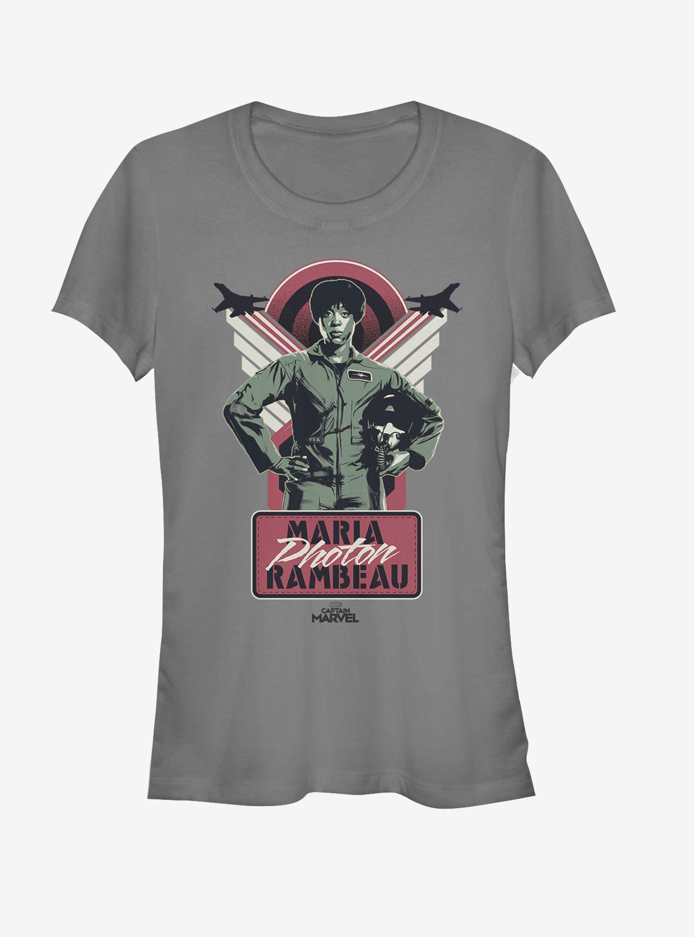 Marvel Captain Marvel Photon Rambeau Girls T-Shirt