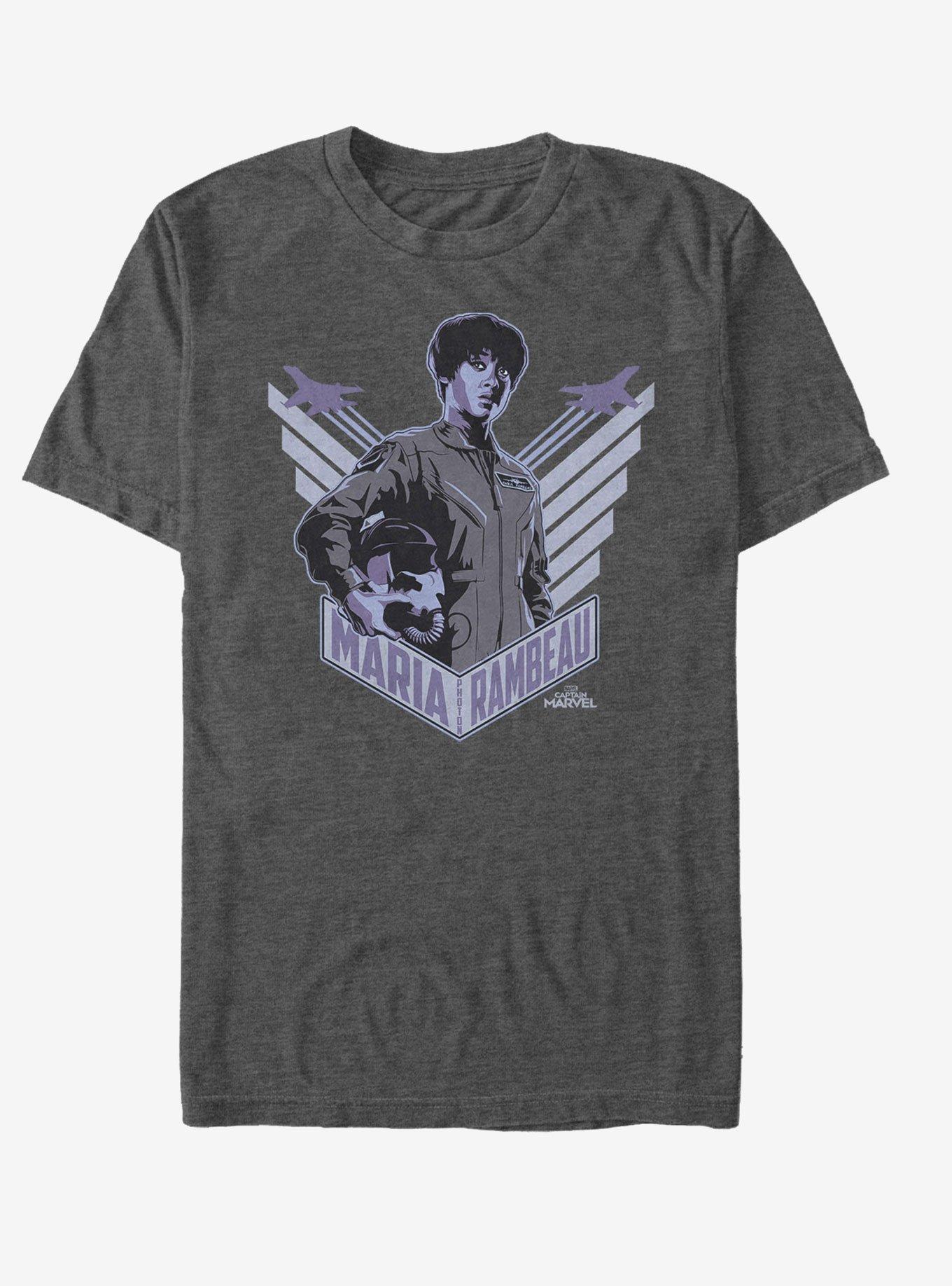 Marvel Captain Marvel Wings for Maria T-Shirt, , hi-res