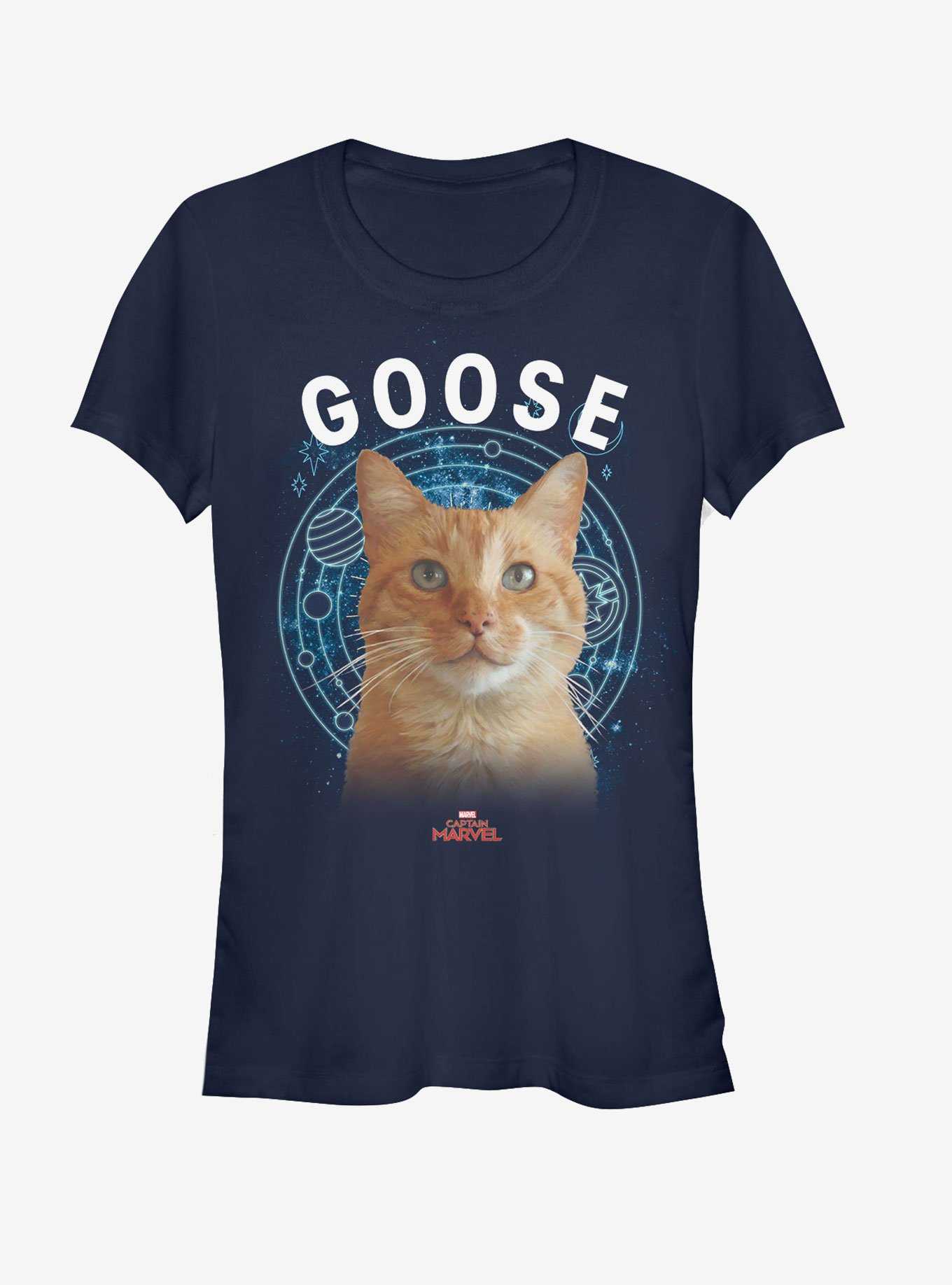 Marvel Captain Marvel Goose Cat Girls T-Shirt, , hi-res