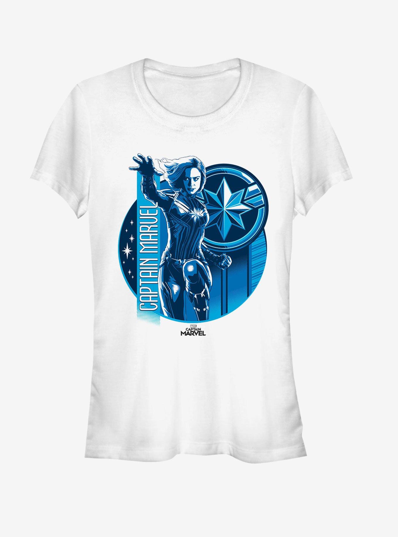 Marvel Captain Marvel Spirit Force Girls T-Shirt, , hi-res