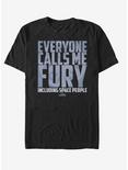 Marvel Captain Marvel Just Fury T-Shirt, BLACK, hi-res