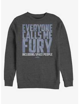 Marvel Captain Marvel Just Fury Sweatshirt, , hi-res