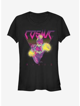 Marvel Captain Marvel Cosmic Neon Girls T-Shirt, , hi-res