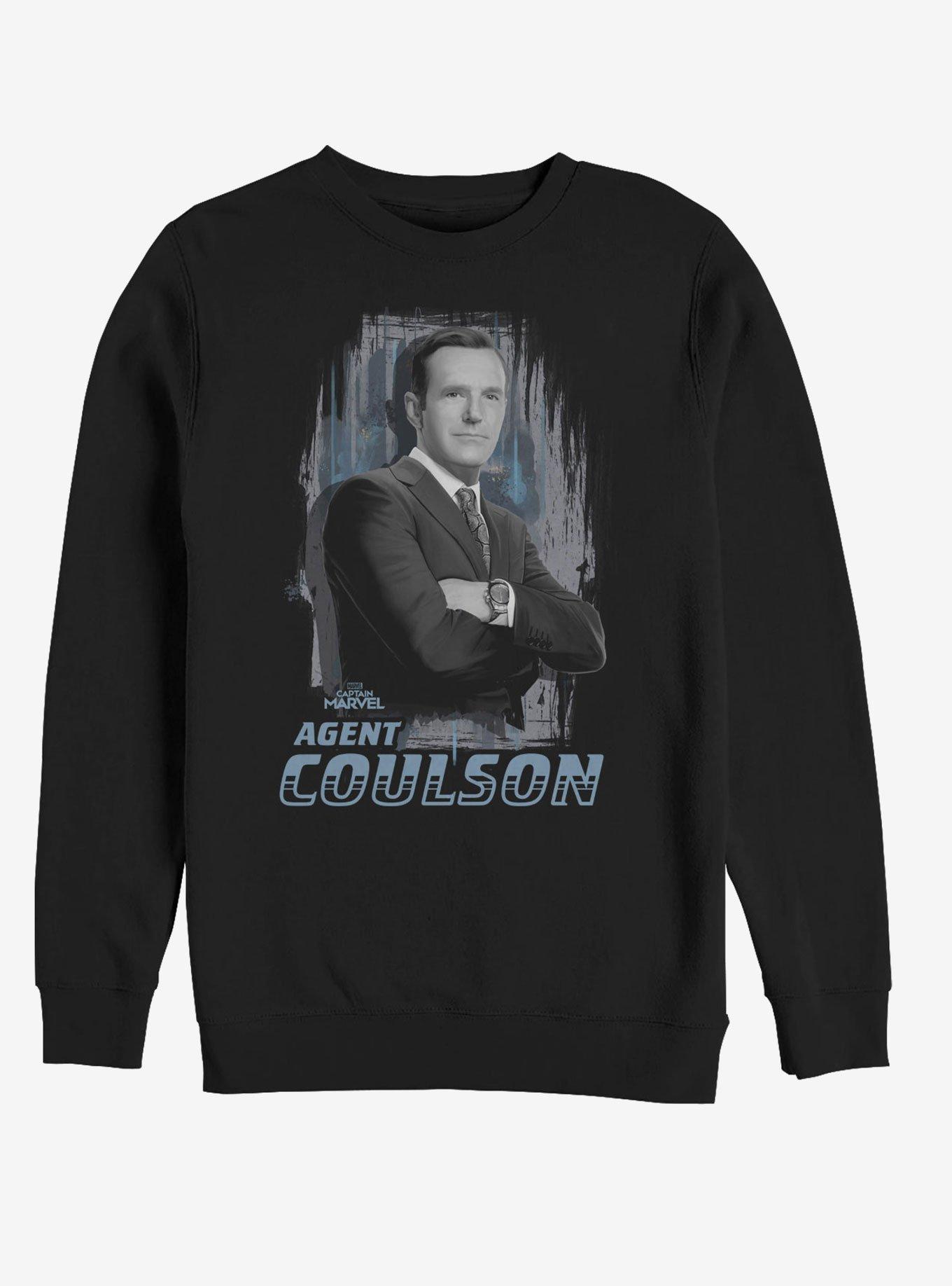 Marvel Captain Marvel Agent Coulson Sweatshirt, , hi-res