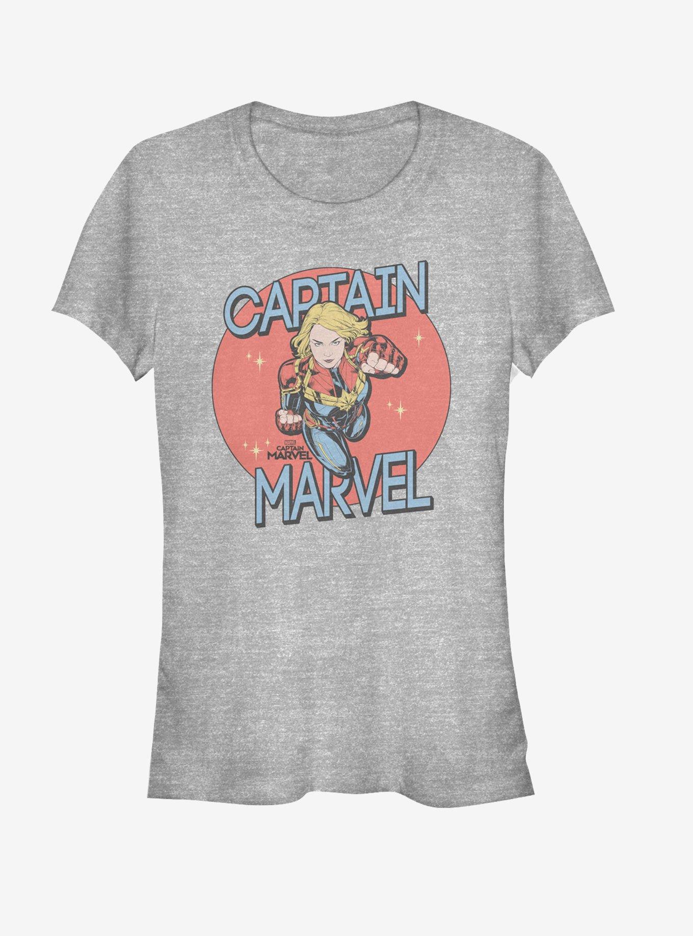 Marvel Captain Saving The Universe Girls T-Shirt