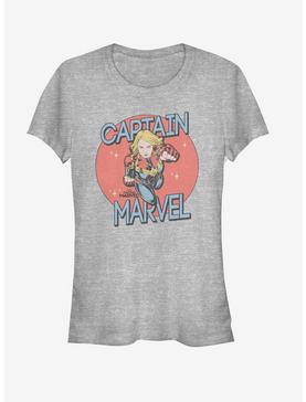 Marvel Captain Marvel Saving The Universe Girls T-Shirt, ATH HTR, hi-res