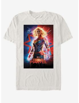 Marvel Captain Marvel Poster T-Shirt, , hi-res