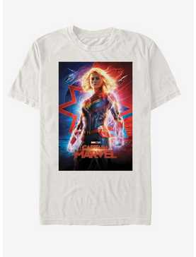 Marvel Captain Marvel Poster T-Shirt, , hi-res
