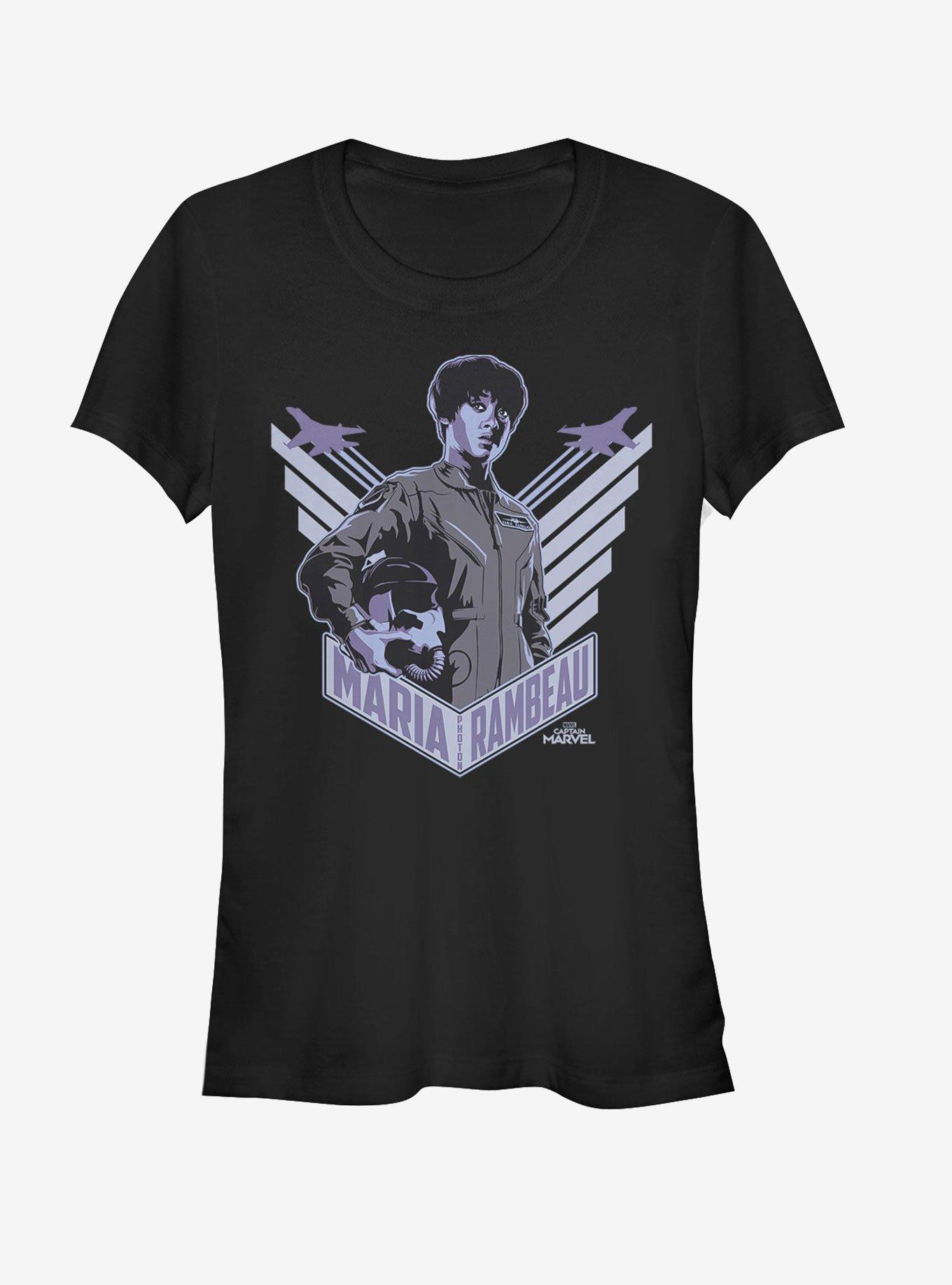 Marvel Captain Marvel Wings for Maria Girls T-Shirt, , hi-res
