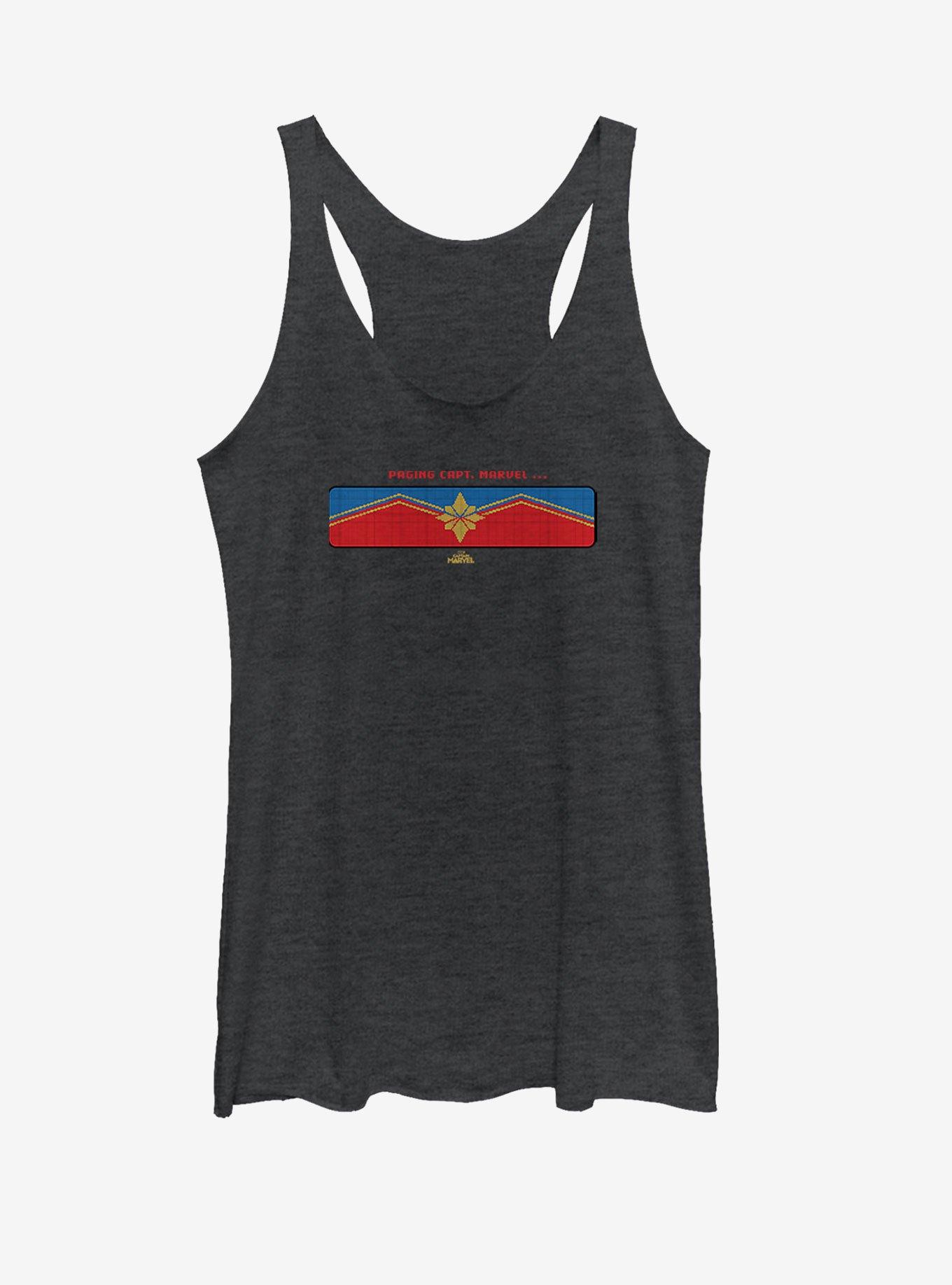 Marvel Captain Marvel Get the Message Girls Tank, , hi-res