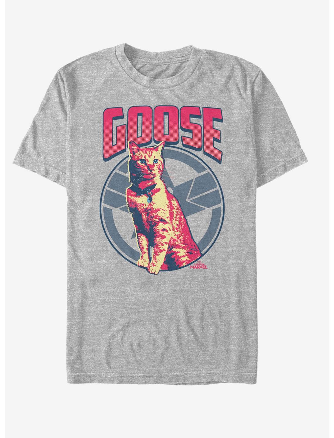 Marvel Captain Marvel Goose on the Loose T-Shirt, ATH HTR, hi-res