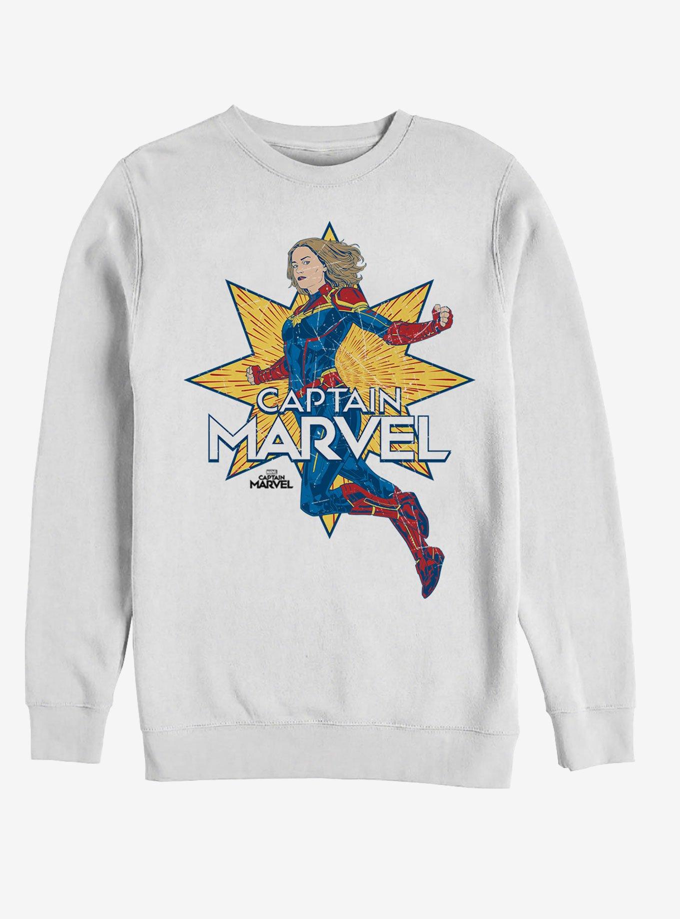 White marvel hot sale sweatshirt