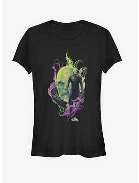 Marvel Captain Marvel In Smoke Girls T-Shirt, , hi-res
