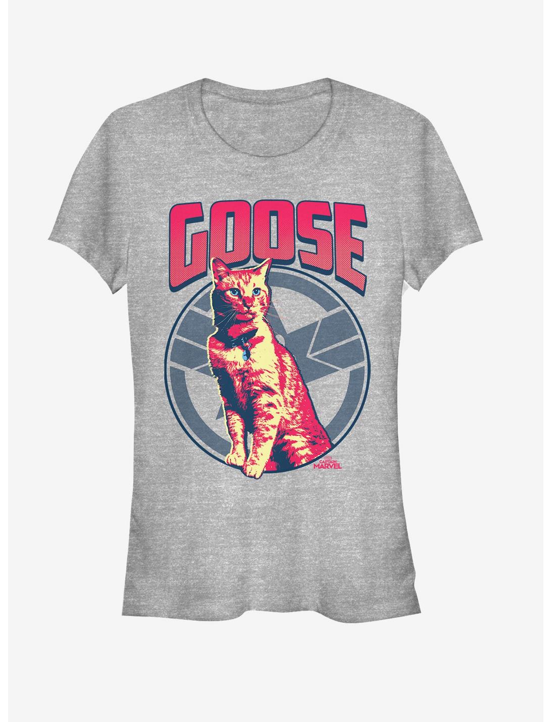 Marvel Captain Marvel Goose on the Loose Girls T-Shirt, ATH HTR, hi-res