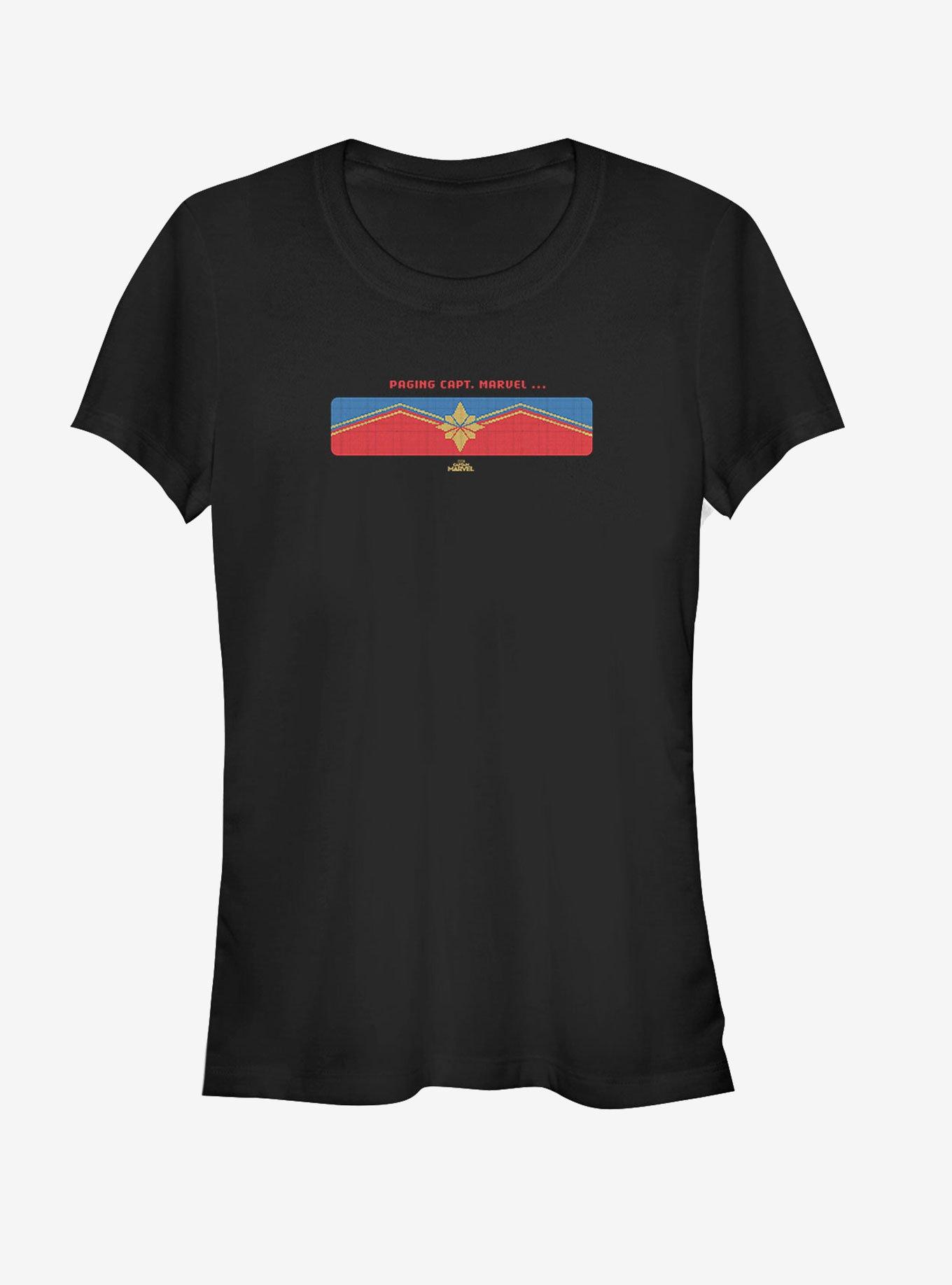 Marvel Captain Marvel Get the Message Girls T-Shirt, , hi-res