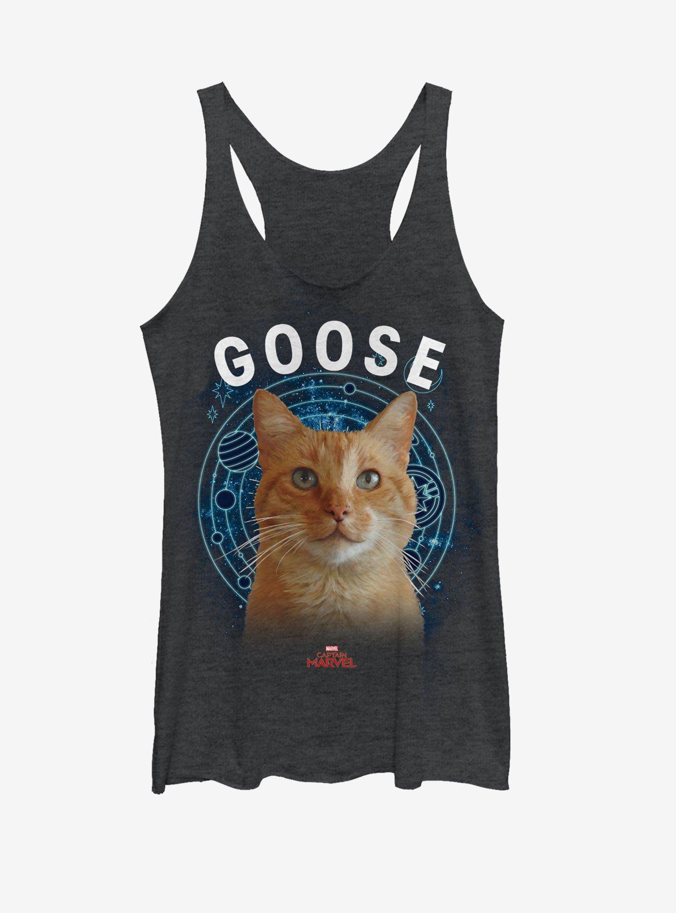Marvel Captain Marvel Goose Cat Girls Tank, , hi-res