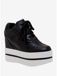 Black Platform Sneakers, MULTI, hi-res