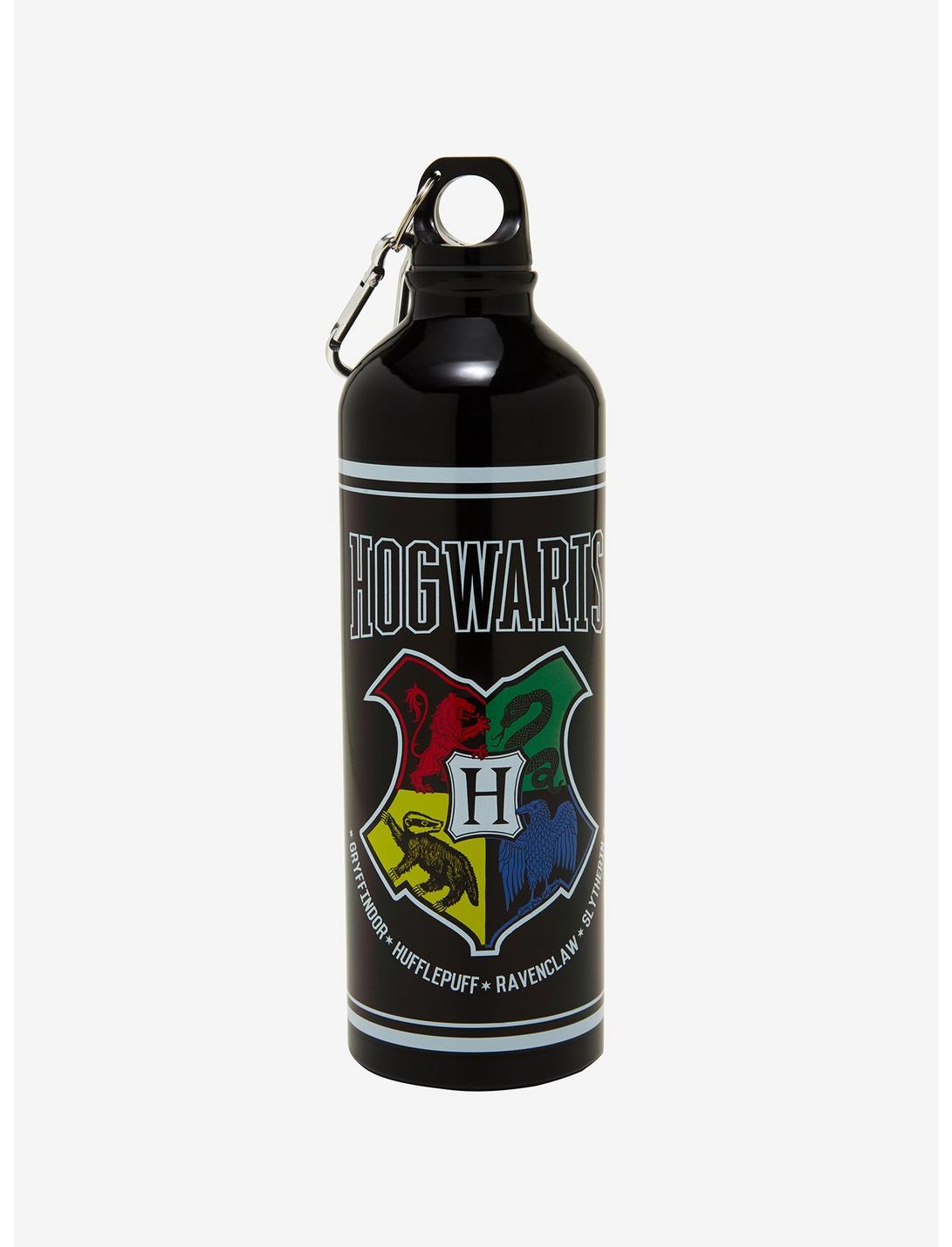 Harry Potter Hogwarts Crest Carabiner Water Bottle, , hi-res
