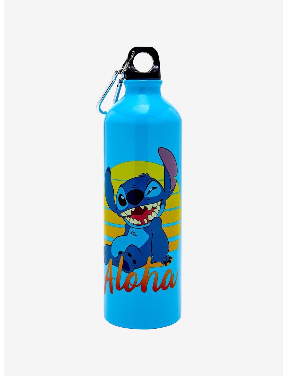 Disney Lilo & Stitch Aloha Carabiner Water Bottle, , hi-res