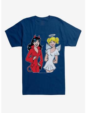 Archie Comics Betty and Veronica T-Shirt, NAVY, hi-res
