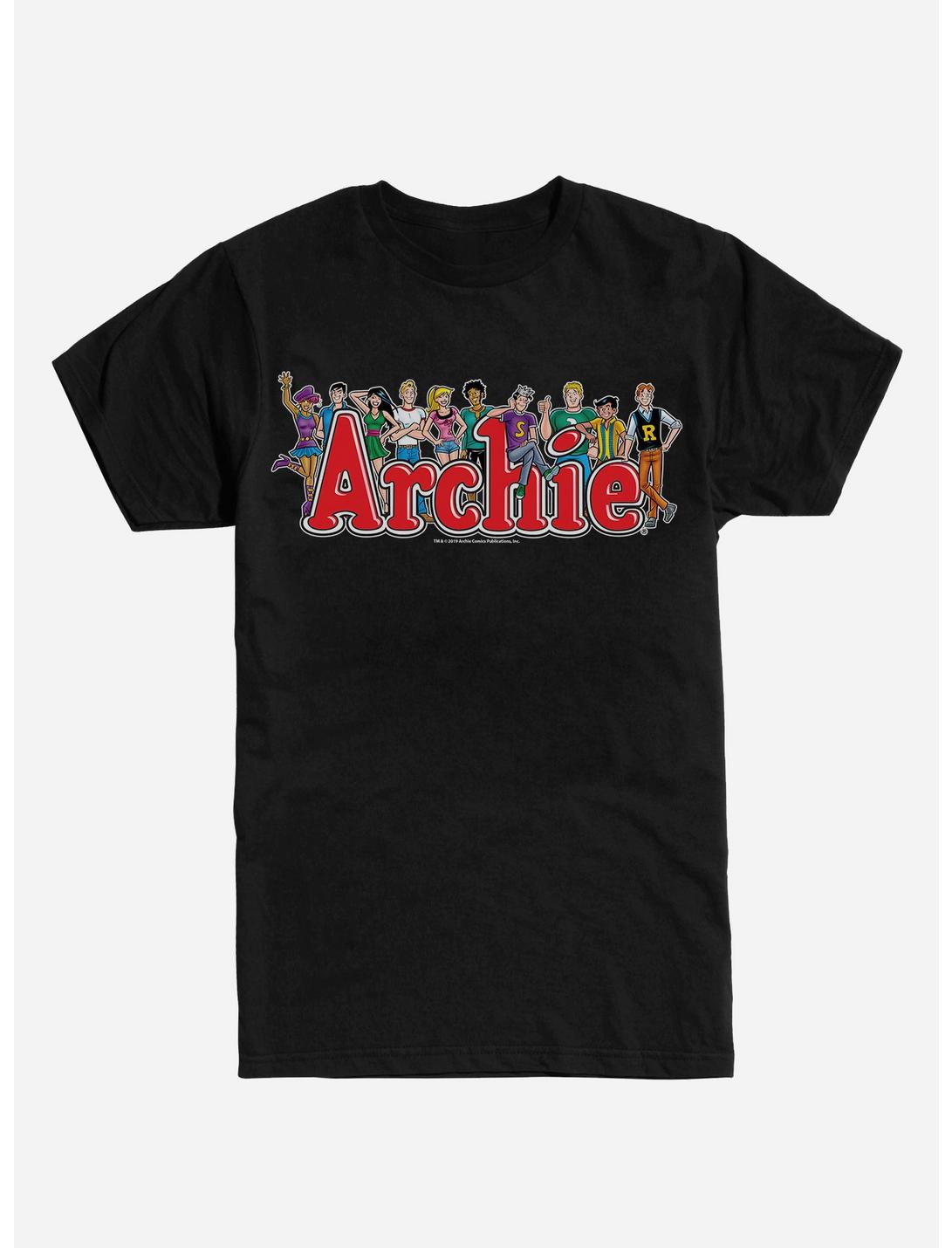 Archie Comics Cast T-Shirt, BLACK, hi-res