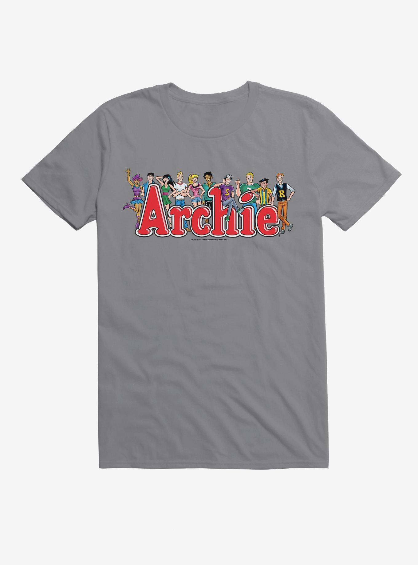 Archie Comics Cast T-Shirt, STORM GREY, hi-res