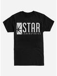 Extra Soft DC Comics The Flash Star Laboratories T-Shirt, BLACK, hi-res