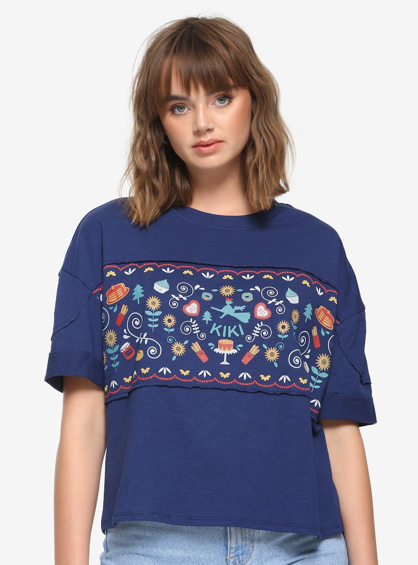 Studio Ghibli Kiki's Delivery Service Dropped Shoulder Top, MULTI, hi-res