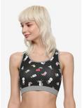 BT21 Characters Low-Impact Sports Bra Hot Topic Exclusive, MULTI, hi-res