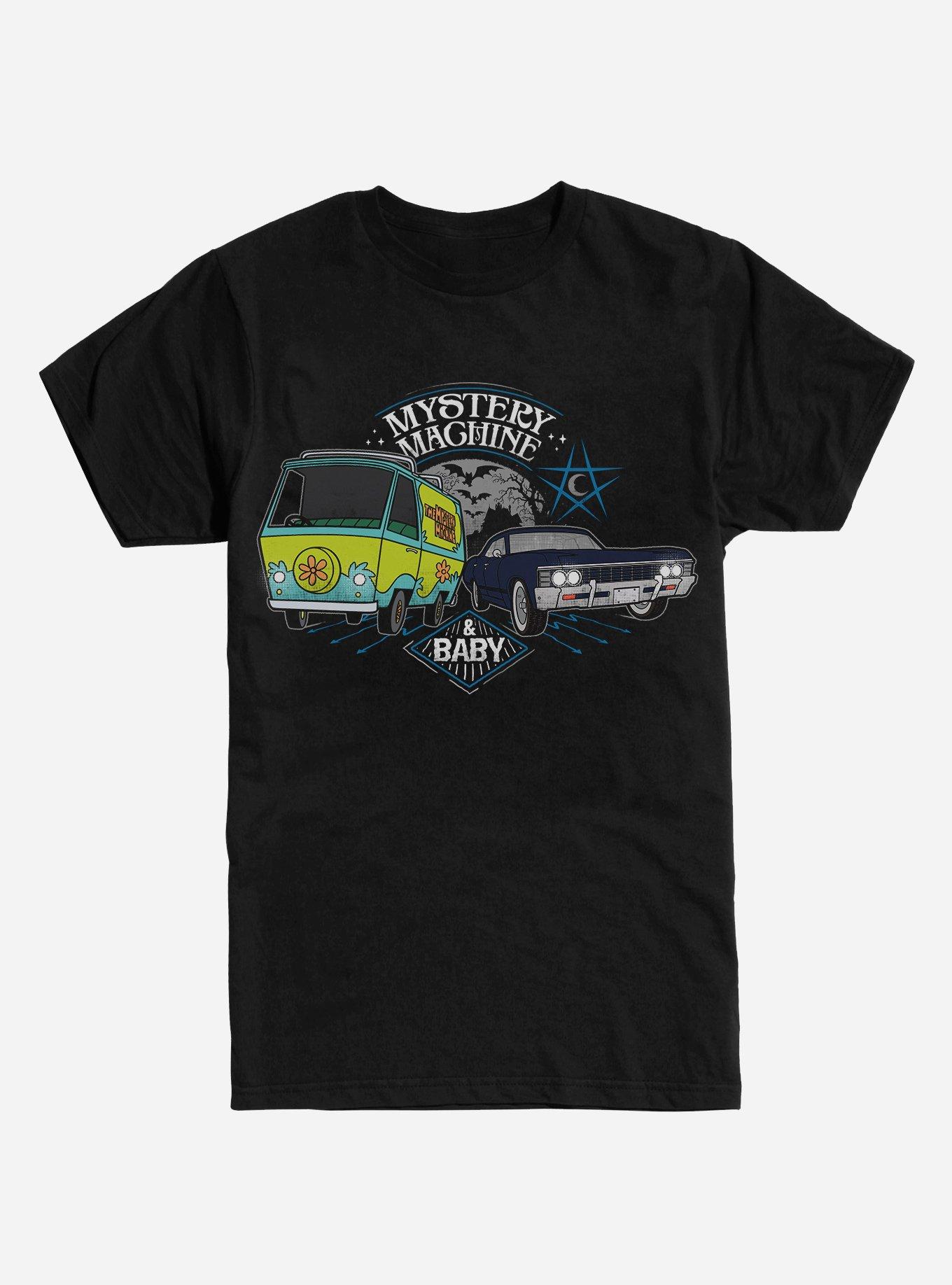 Extra Soft Scoobynatural Mystery Machine T-Shirt, BLACK, hi-res