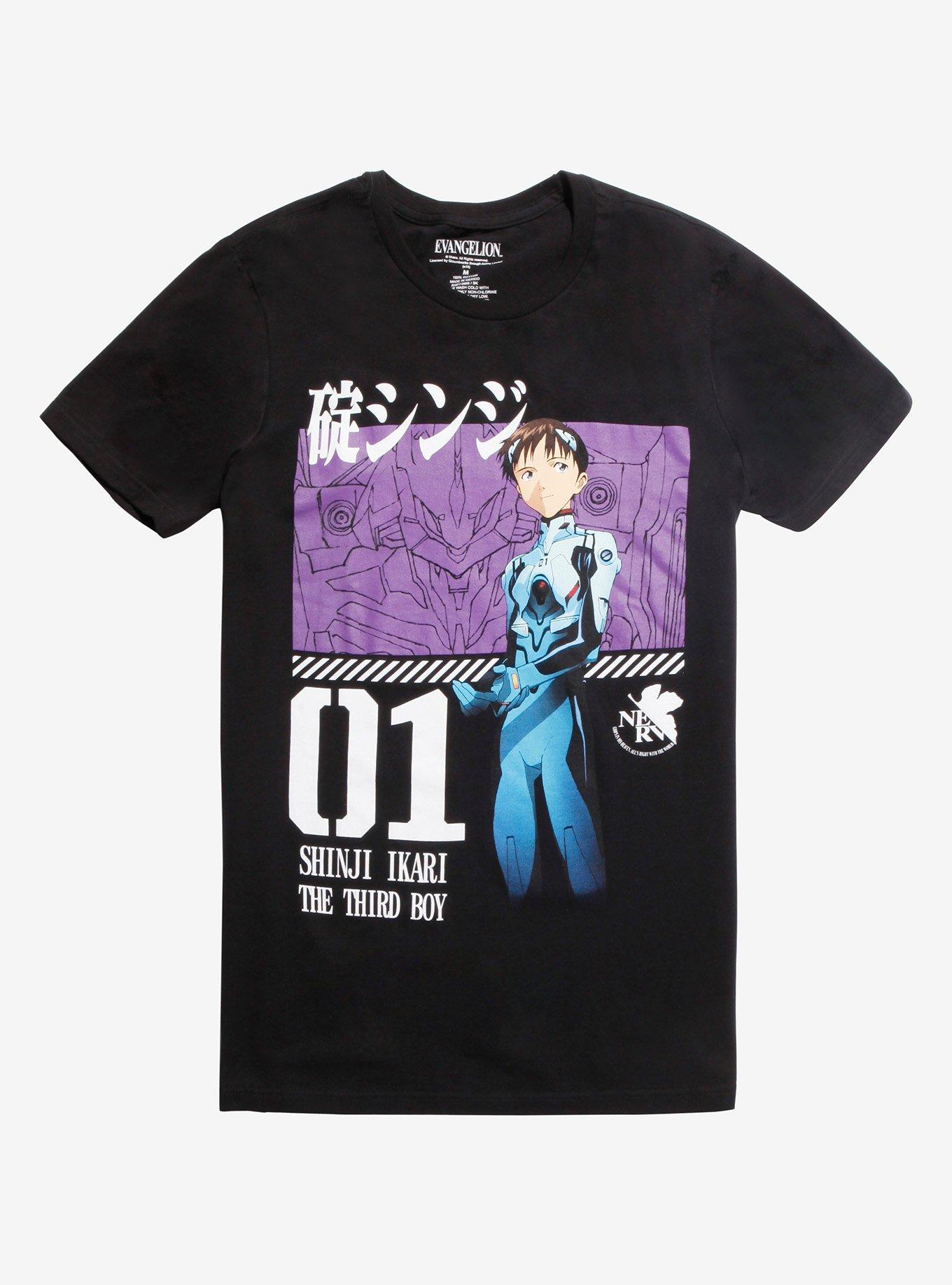 Neon Genesis Evangelion Shinji 01 T-Shirt, MULTI, hi-res