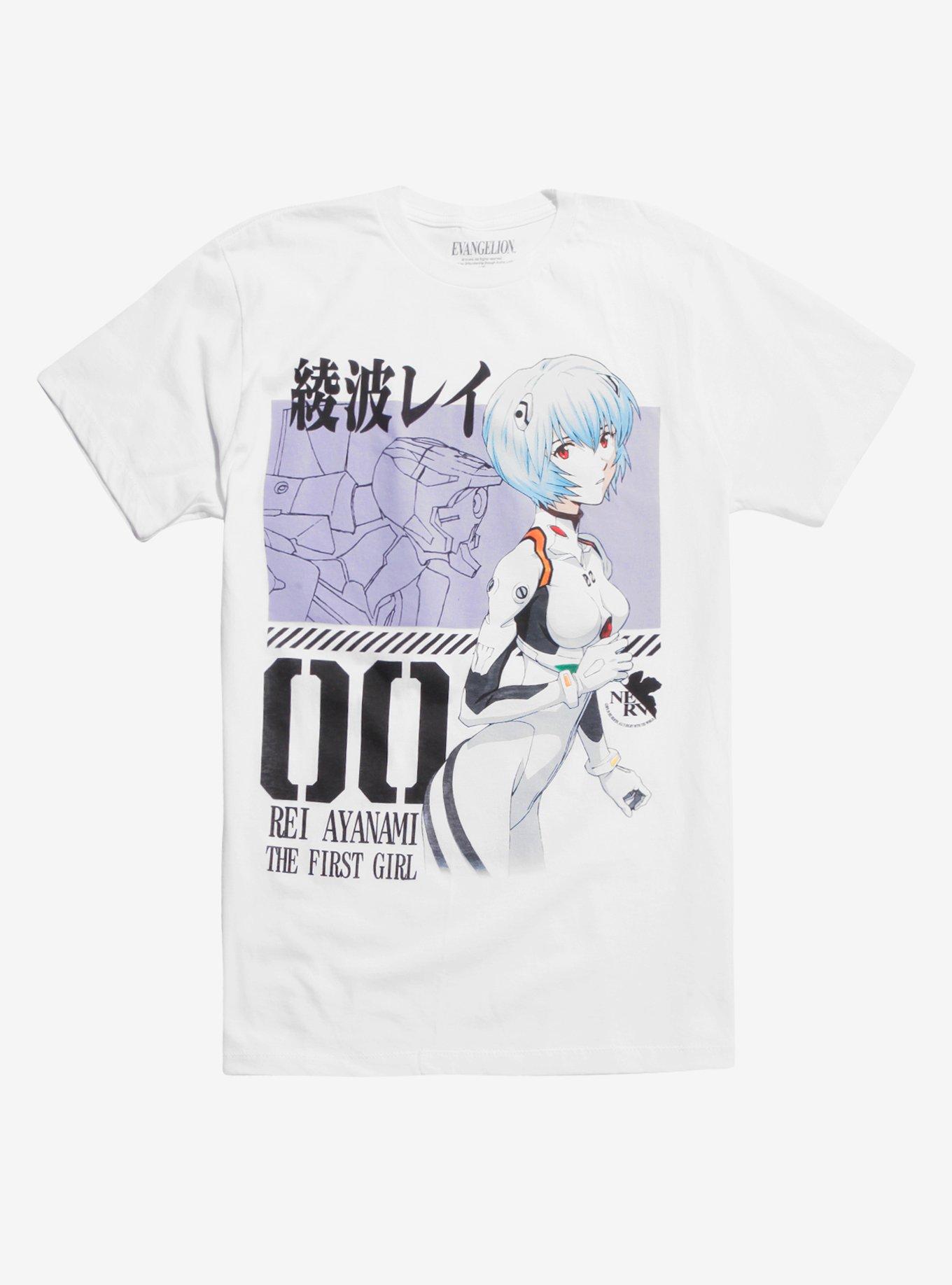 Neon Genesis Evangelion Rei 00 T-Shirt, MULTI, hi-res