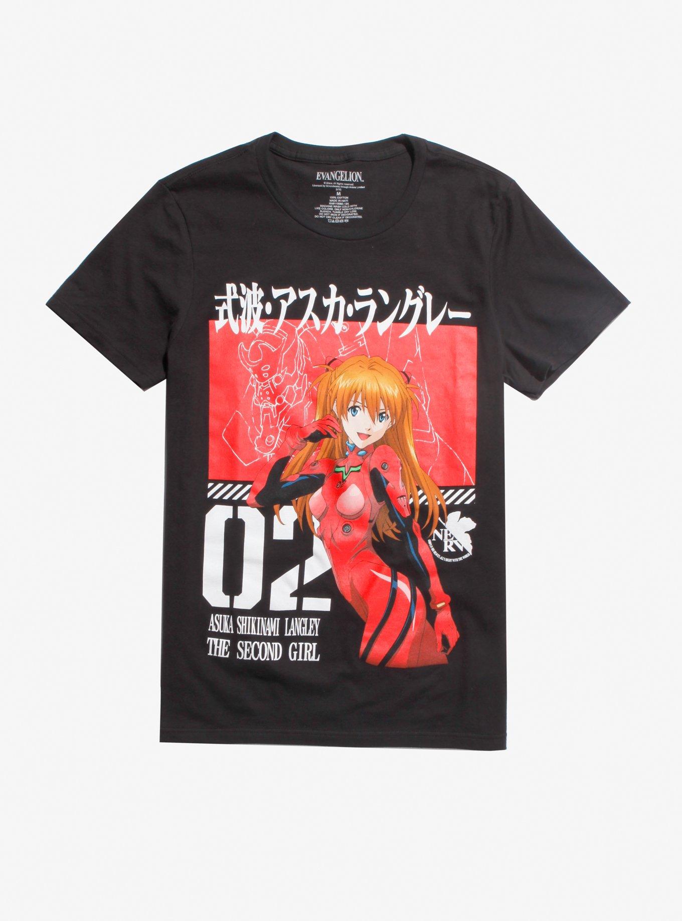 Asuka Langley Pop Art T-Shirt – Pop Up Tee