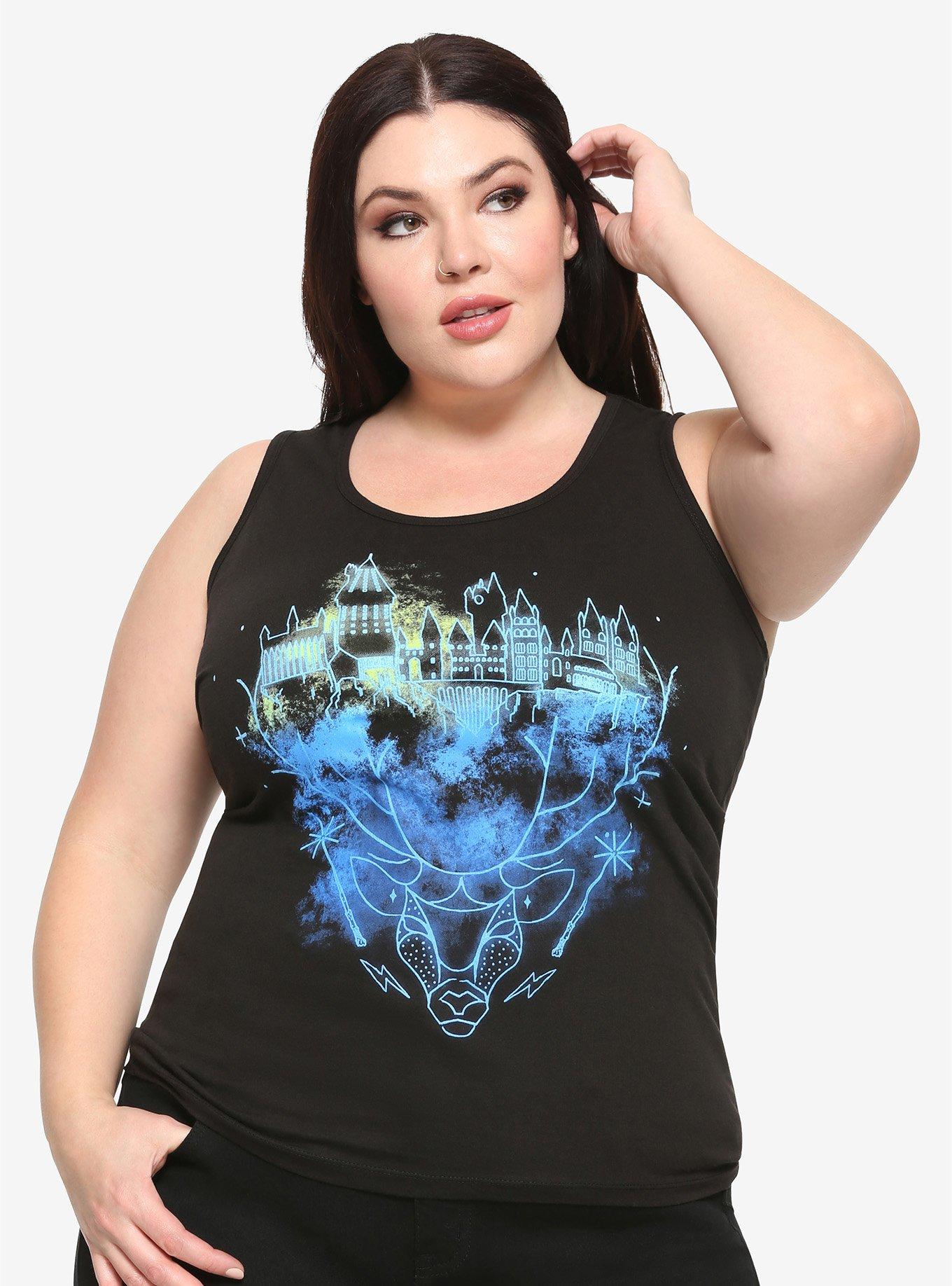 Harry Potter Twilight Hogwarts Girls Tank Top Plus Size, MULTI, hi-res