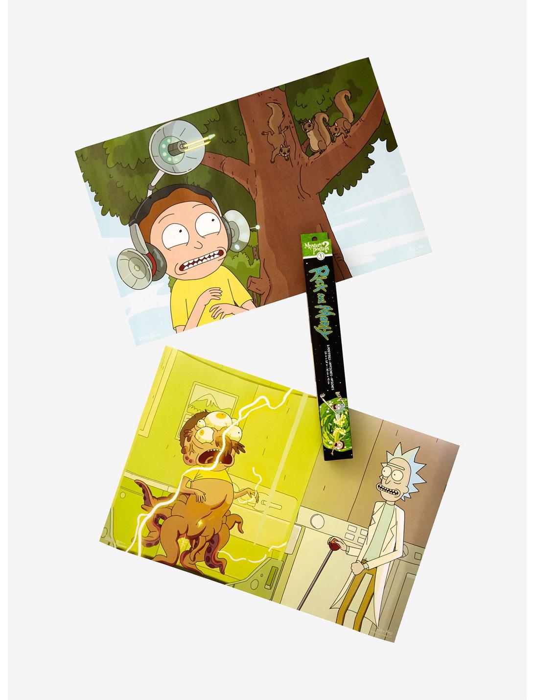 Rick And Morty Series 1 Blind Box Mystery Poster, , hi-res