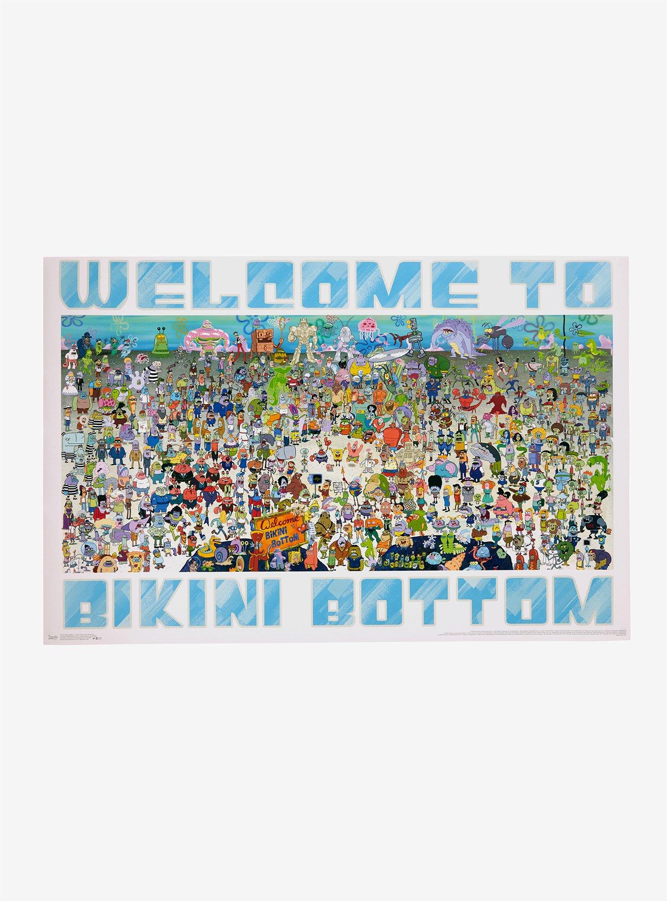 SpongeBob SquarePants Welcome To Bikini Bottom Poster