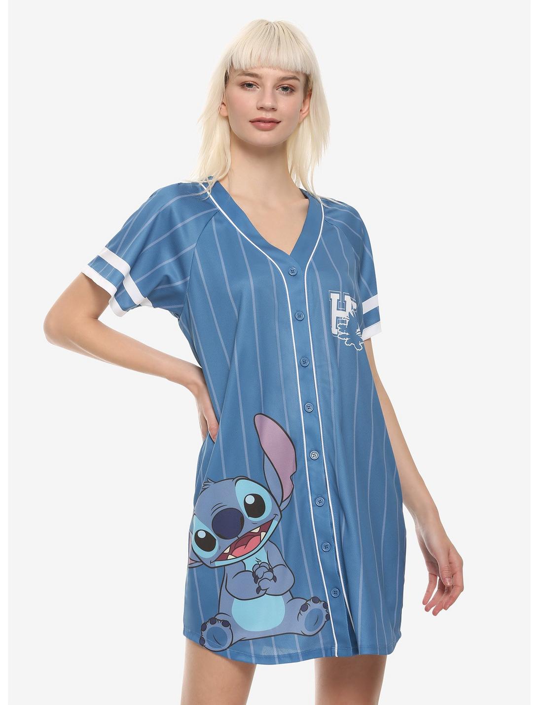 Disney Lilo & Stitch Baseball Jersey Dress, MULTI, hi-res