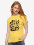 Blink-182 Smiley Girls T-Shirt, YELLOW, hi-res
