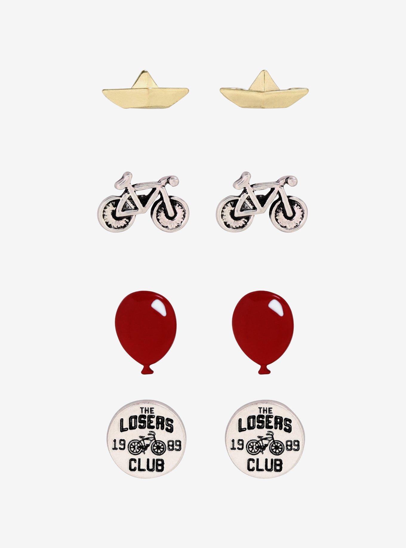 IT Symbols Earring Set, , hi-res