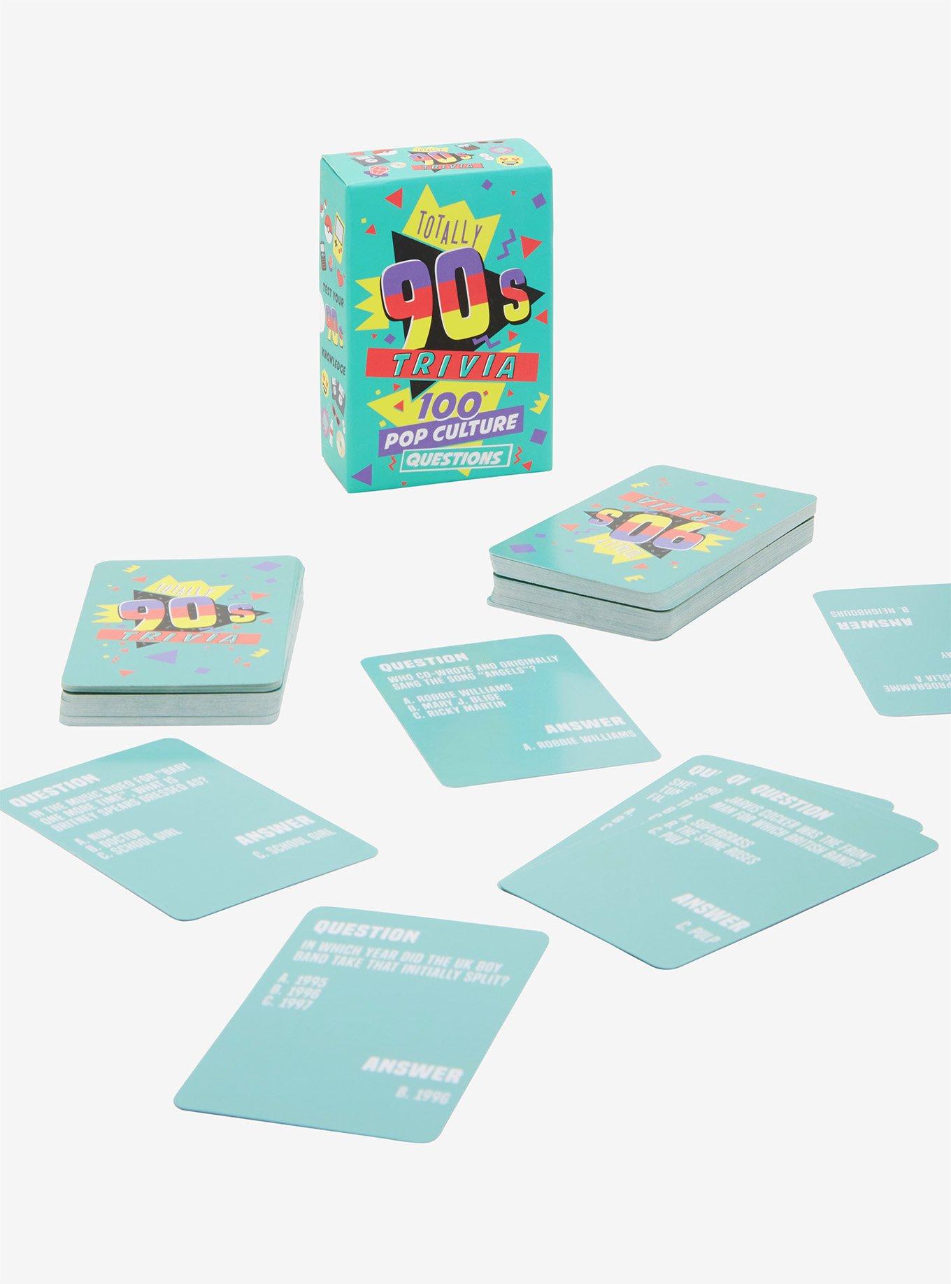 Totally 90's Trivia Card Game, , hi-res