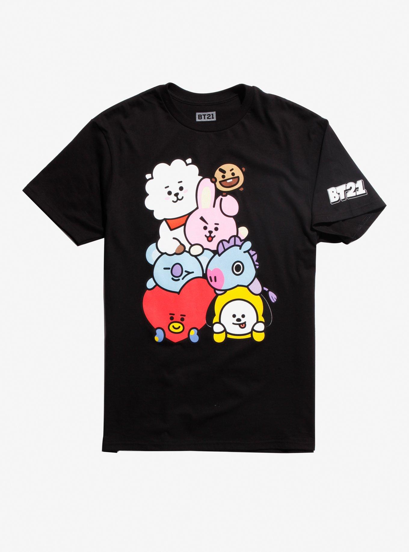 BTS bt21 van футболка